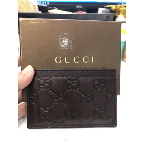 กระเป๋าใส่บัตรเครดิต gucci|ผู้ชาย .